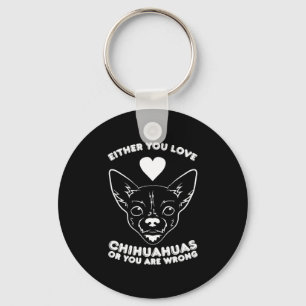 Chihuahua Dog Lover Key Ring