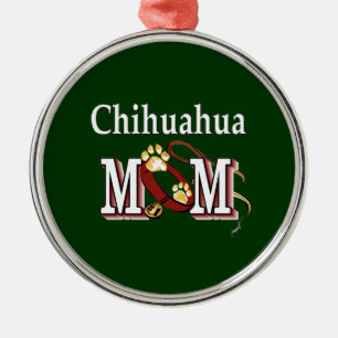 Chihuahua Dog Mum Gifts Metal Tree Decoration