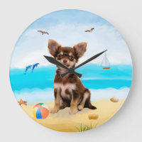 Chihuahua Dog on Beach