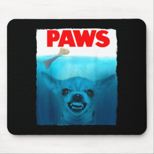 Chihuahua dog paws cute movie poster pet funny Chi Mouse Pad