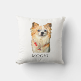 Chihuahua Dog Personalised Throw Pillow