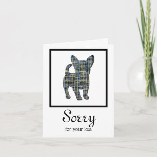 Chihuahua Dog Pet Sympathy Card