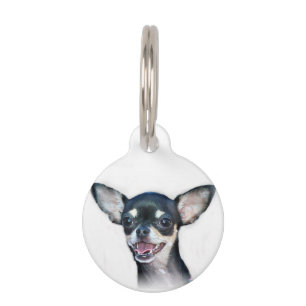 Chihuahua dog pet tag