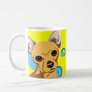 Chihuahua Dog Portrait Coffee Mug