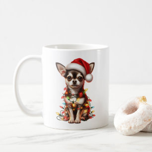 Chihuahua Dog Puppy Christmas  Coffee Mug