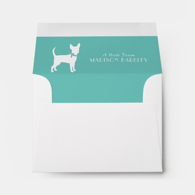 Chihuahua Dog Puppy Envelope (Back (Bottom))