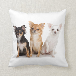 CHIHUAHUA DOG PUPPY THROW CUSHION