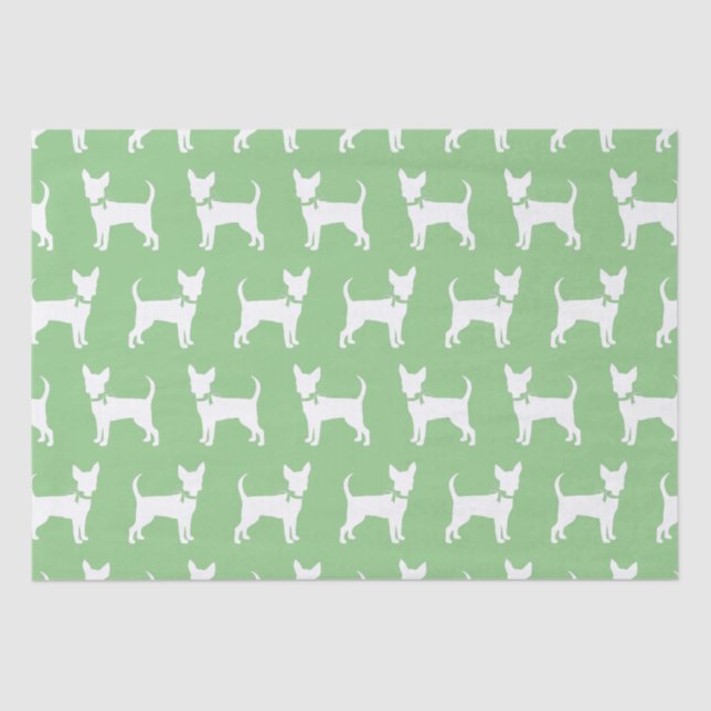 Chihuahua Dog Puppy Tissue Paper (Front)