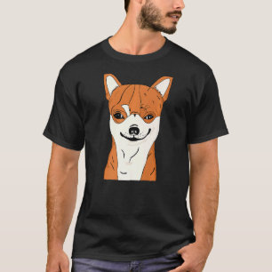 Chihuahua Dog Shirt Funny Chihuahua Smiling Face P