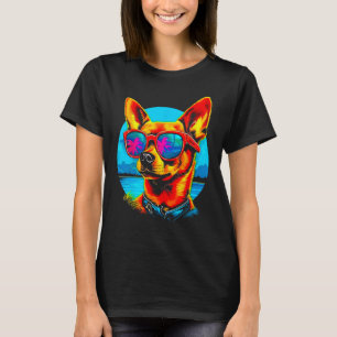 Chihuahua Dog Sunglasses T-Shirt