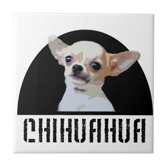 Chihuahua Dog Tile (Front)