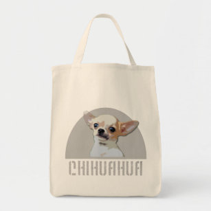 Chihuahua dog tote bag