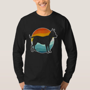 Chihuahua Dog Vintage Mother Dad Dog T-Shirt