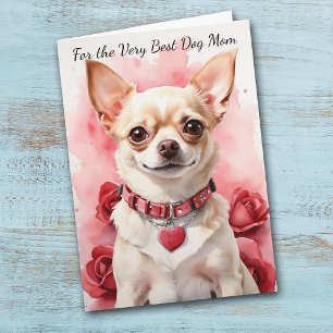 Chihuahua Dog You Make My Tail Wag Card