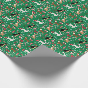 Chihuahua Dogs mixed coats christmas Wrapping Paper