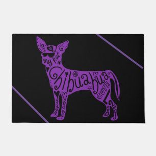 "CHIHUAHUA" DOOR MAT! DOORMAT