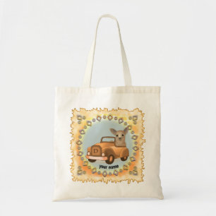 Chihuahua Driving Car Tote Bag