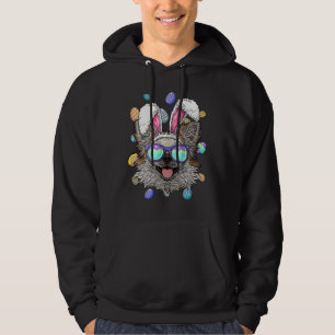 Chihuahua Easter Bunny Ears Dog Easter Eggs Huntin Hoodie