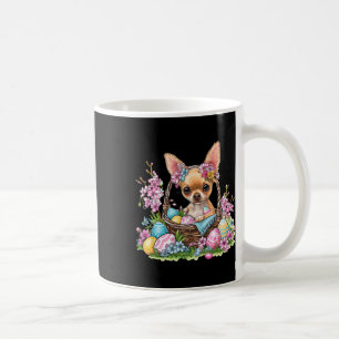 Chihuahua Easter Chihuahua Bunny Ears Graphic Coffee Mug