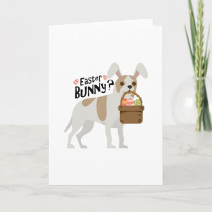 Chihuahua Easter Funny for Boys Girls Love Dog Holiday Card