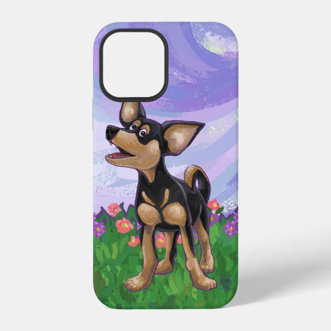 Chihuahua Electronics iPhone Case (Back)