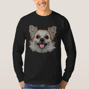 Chihuahua Face Cute Chihuahua Dog Breed Animal For T-Shirt