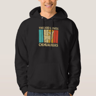 Chihuahua For Kids Boys Pet Owner Dog Chiwawa Hoodie