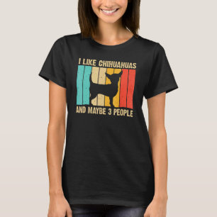 Chihuahua For Women Kids Men Pet Puppy T-Shirt
