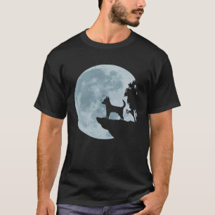 Chihuahua Full Moon Cute Dog Love Mystic T-Shirt