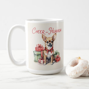 Chihuahua Funny Christmas Dog Coffee Mug