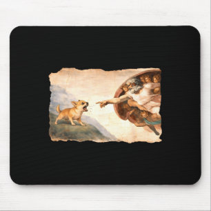 Chihuahua funny dog christian christianity god mouse pad