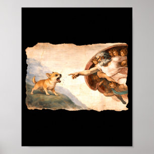 Chihuahua funny dog christian christianity god poster