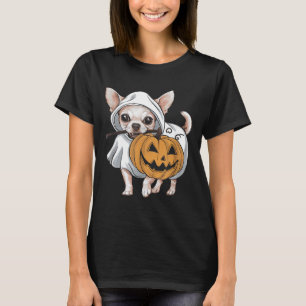 Chihuahua Ghost Dog Halloween T-Shirt