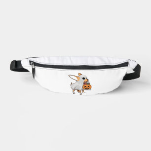 Chihuahua Ghost Pumpkin Halloween Shirt Bum Bags
