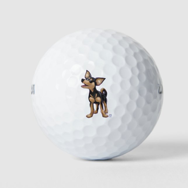 Chihuahua Gifts & Accessories Golf Balls (Front)