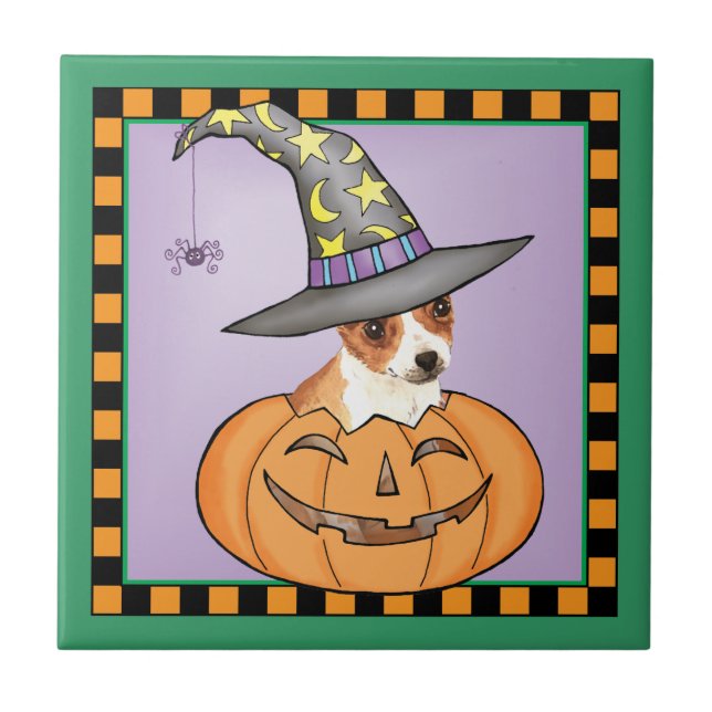 Chihuahua Halloween Tile (Front)