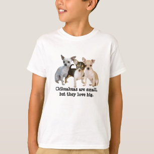 Chihuahua Happy Trio Kids Unisex Shirt