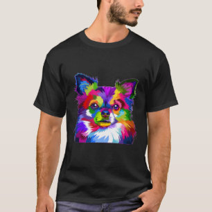 Chihuahua Head Icon Art Style Halloween Costume T-Shirt