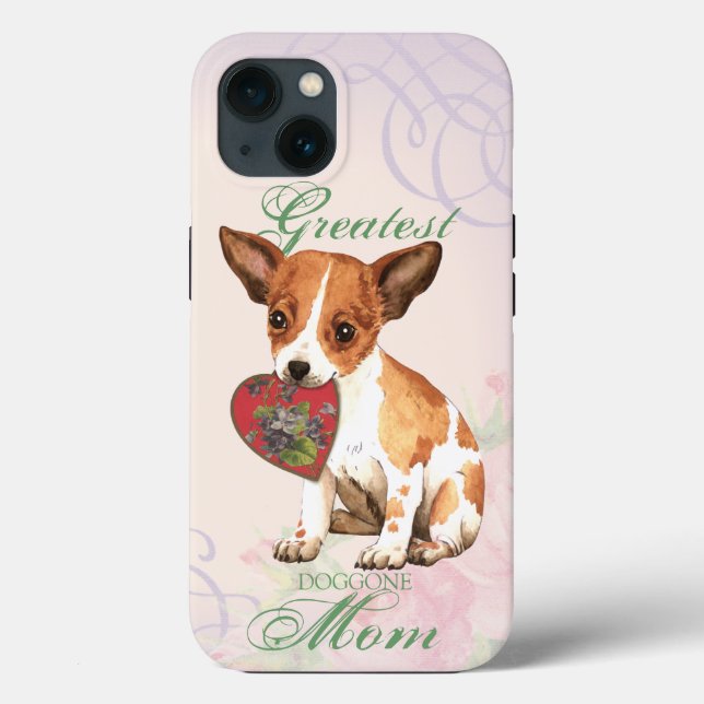 Chihuahua Heart Mum Case-Mate iPhone Case (Back)