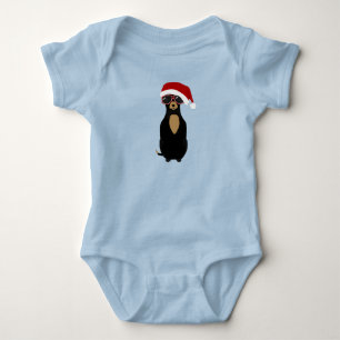Chihuahua Holiday Baby Bodysuit