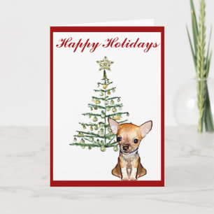 Chihuahua Holiday Card