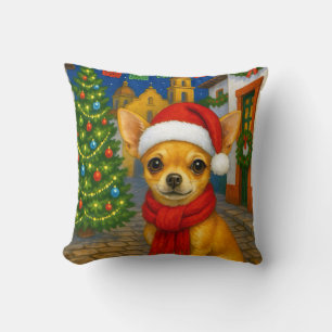 Chihuahua Holiday  Cushion
