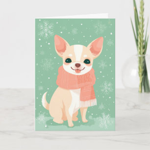 Chihuahua Holiday Greeting Card
