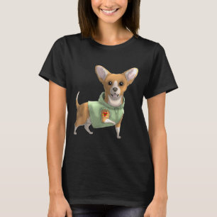 Chihuahua I Love Mum Tattoo Dog Shirt Funny Mother
