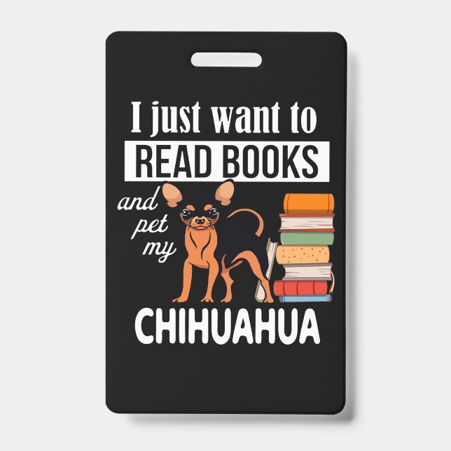 Chihuahua ID Badge (Front)