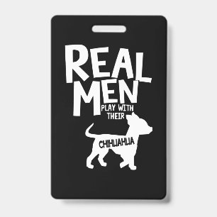 Chihuahua ID Badge