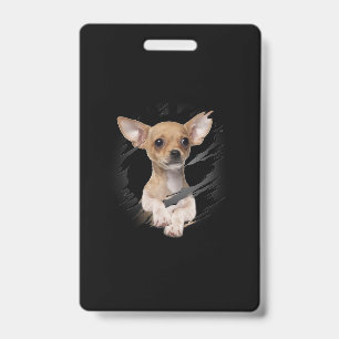 Chihuahua ID Badge
