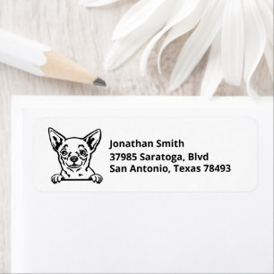 CHIHUAHUA   Image on Return Address Label