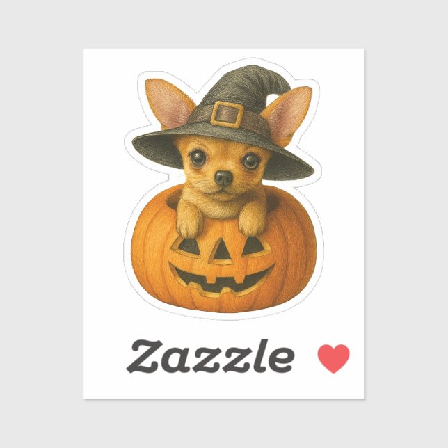 Chihuahua in Pumpkin (Sheet)