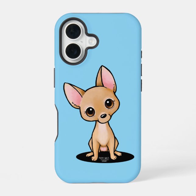 Chihuahua iPhone 16 Case (Back)